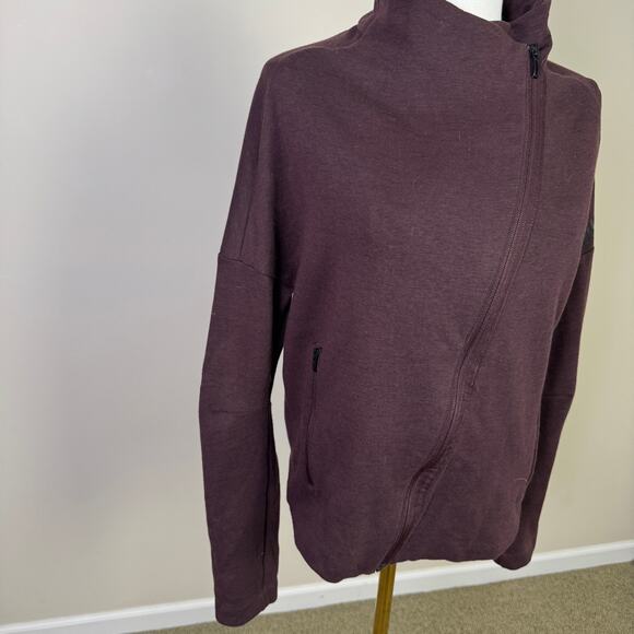 Adidas Heartracer Asymmetrical Zip Long Sleeve Jacket US Women's M - Picture 4 of 9